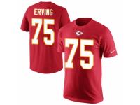 NFL Men Nike Kansas City Chiefs #75 Cameron Erving Red Rush Pride Name & Number T-Shirt