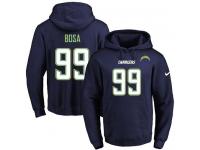 NFL Men's Nike San Diego Chargers #99 Joey Bosa Navy Blue Name & Number Pullover Hoodie