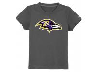 NFL Nike Baltimore Ravens Sideline Legend Authentic Logo Youth T-Shirt Dark Grey