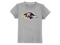 NFL Nike Baltimore Ravens Sideline Legend Authentic Logo Youth T-Shirt Grey