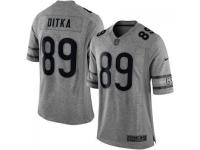 NFL Nike Chicago Bears #89 Mike Ditka Men Limited Gridiron Gray Jerseys