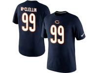 NFL Nike Chicago Bears #99 Shea McClellin Pride Name & Number Men T-Shirt Blue