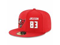 NFL Tampa Bay Buccaneers #83 Vincent Jackson Snapback Adjustable Player Hat - Red White