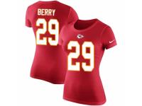 NFL Women Nike Kansas City Chiefs #29 Eric Berry Red Rush Pride Name & Number T-Shirt