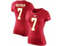 NFL Women Nike Kansas City Chiefs #7 Harrison Butker Red Rush Pride Name & Number T-Shirt