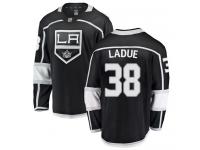 NHL Men's Paul LaDue Black Home Breakaway Jersey - #38 Los Angeles Kings