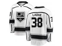 NHL Men's Paul LaDue White Away Breakaway Jersey - #38 Los Angeles Kings