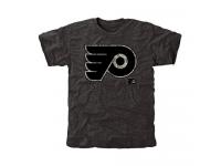 NHL Men's Philadelphia Flyers Black Rink Warrior Tri-Blend T-Shirt