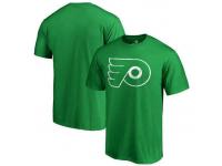 NHL Men's Philadelphia Flyers St. Patrick's Day Authentic Logo Green Limited T-Shirt