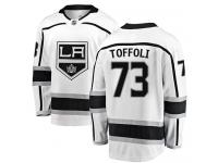 NHL Men's Tyler Toffoli White Away Breakaway Jersey - #73 Los Angeles Kings