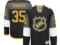 NHL Reebok New Jersey Devils #35 Cory Schneider Men 2016 All-Star Black Jerseys
