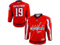 Nicklas Backstrom Washington Capitals Reebok Youth Replica Player Hockey Jersey C Red