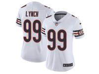 Nike Aaron Lynch Limited White Road Women's Jersey - NFL Chicago Bears #99 Vapor Untouchable