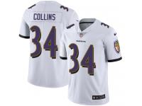 Nike Alex Collins Limited White Road Youth Jersey - NFL Baltimore Ravens #34 Vapor Untouchable