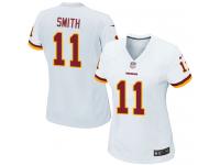 Nike Alex Smith Game White Road Women's Jersey - NFL Washington Redskins #11