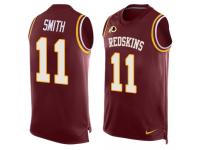 Nike Alex Smith Red Men's Jersey - NFL Washington Redskins #11 Player Name & Number Tank Top