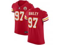 Nike Allen Bailey Elite Red Home Men's Jersey - NFL Kansas City Chiefs #97 Vapor Untouchable