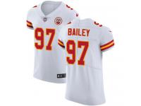 Nike Allen Bailey Elite White Road Men's Jersey - NFL Kansas City Chiefs #97 Vapor Untouchable