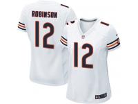 Nike Allen Robinson Game White Road Women's Jersey - NFL Chicago Bears #12