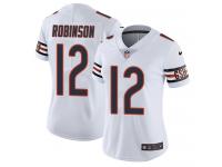 Nike Allen Robinson Limited White Road Women's Jersey - NFL Chicago Bears #12 Vapor Untouchable