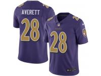 Nike Anthony Averett Limited Purple Youth Jersey - NFL Baltimore Ravens #28 Rush Vapor Untouchable