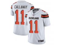 Nike Antonio Callaway Limited White Road Men's Jersey - NFL Cleveland Browns #11 Vapor Untouchable