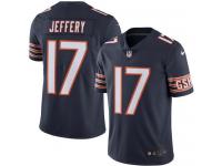Nike Bears #17 Alshon Jeffery Navy Blue Men Stitched NFL Limited Rush Jersey