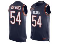 Nike Bears #54 Brian Urlacher Navy Blue Team Color Men Stitched NFL Tank Top