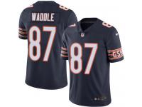 Nike Bears #87 Tom Waddle Navy Blue Men Stitched NFL Limited Rush Jersey