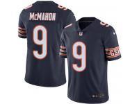 Nike Bears #9 Jim McMahon Navy Blue Men Stitched NFL Limited Rush Jersey