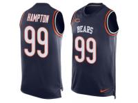 Nike Bears #99 Dan Hampton Navy Blue Team Color Men Stitched NFL Tank Top