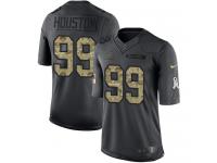 Nike Bears #99 Lamarr Houston Black Men Stitched NFL Limited 2016 Salute to Service Jersey