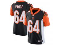 Nike Billy Price Limited Black Home Youth Jersey - NFL Cincinnati Bengals #64 Vapor Untouchable