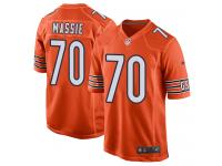 Nike Bobby Massie Game Orange Alternate Youth Jersey - NFL Chicago Bears #70