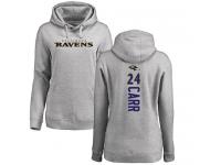 Nike Brandon Carr Ash Backer Women's - NFL Baltimore Ravens #24 Pullover Hoodie