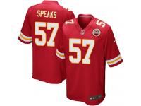 Nike Breeland Speaks Game Red Home Youth Jersey - NFL Kansas City Chiefs #57