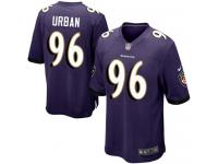 Nike Brent Urban Game Purple Home Youth Jersey - NFL Baltimore Ravens #96