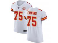 Nike Cameron Erving Elite White Road Men's Jersey - NFL Kansas City Chiefs #75 Vapor Untouchable