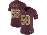 Nike Cassanova McKinzy Washington Redskins Women's Limited Burgundy Alternate Vapor Untouchable Jersey