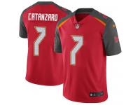 Nike Chandler Catanzaro Limited Red Home Men's Jersey - NFL Tampa Bay Buccaneers #7 Vapor Untouchable