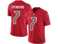 Nike Chandler Catanzaro Limited Red Men's Jersey - NFL Tampa Bay Buccaneers #7 Rush Vapor Untouchable