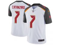 Nike Chandler Catanzaro Limited White Road Men's Jersey - NFL Tampa Bay Buccaneers #7 Vapor Untouchable