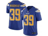 Nike Chargers #39 Danny Woodhead Electric Blue Men Stitched NFL Limited Rush Jersey