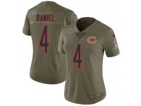 Nike Chase Daniel Limited Olive Women's Jersey - NFL Chicago Bears #4 2017 Salute to Service