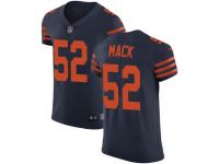 Nike Chicago Bears #52 Khalil Mack Navy Blue Alternate Men's Stitched NFL Vapor Untouchable Elite Jersey
