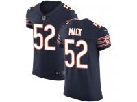 Nike Chicago Bears #52 Khalil Mack Navy Blue Team Color Men's Stitched NFL Vapor Untouchable Elite Jersey