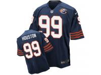 Nike Chicago Bears #99 Lamarr Houston Navy Blue Throwback Men Stitched NFL Elite Jersey