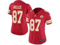 Nike Chiefs #87 Travis Kelce Red Women Stitched NFL Limited Rush Jersey