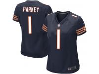 Nike Cody Parkey Game Navy Blue Home Women's Jersey - NFL Chicago Bears #1