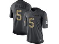 Nike Cowboys #5 Dan Bailey Black Men Stitched NFL Limited 2016 Salute To Service Jersey